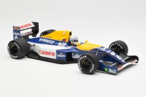 Williams Renault FW14 #6 R. Patrese F1 1991 Minichamps 1:18 100910006 Kov – obrázok 6 z 8