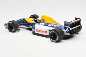 Williams Renault FW14 #6 R. Patrese F1 1991 Minichamps 1:18 100910006 Kov – obrázok 7 z 8