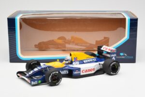 Williams Renault FW14 #6 R. Patrese F1 1991 Minichamps 1:18 100910006 Kov – obrázok 8 z 8