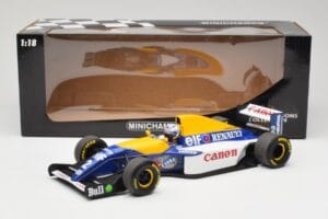 Williams FW15C Renault #2 A. Prost F1 World Champion 1993 Minichamps 1:18 180930002 Živica – obrázok 7 z 7