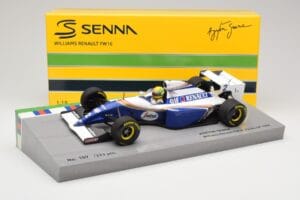 Williams Renault FW16 #2 A. Senna Pacific GP 1994 Minichamps 1:18 543941802 Kov – obrázok 7 z 7