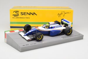 Williams Renault FW16 #2 A. Senna Test Car 1994 Minichamps 1:18 543941800 Kov – obrázok 7 z 7