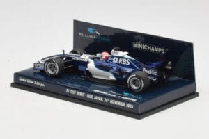 Williams FW28 Toyota K. Nakajima F1 Test Debut 2006 Minichamps 1:43 400060135 Kov – obrázok 4 z 6