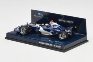 Williams FW28 Toyota #7 M. Webber F1 2006 Minichamps 1:43 400060009 Kov – obrázok 3 z 5