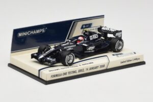 Williams Toyota FW29B K. Nakajima Jerez Test 14 Januára 2008 Minichamps 1:43 400080108 Kov – obrázok 2 z 5