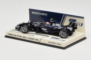 Williams Toyota FW29B K. Nakajima Jerez Test 14 Januára 2008 Minichamps 1:43 400080108 Kov – obrázok 3 z 5