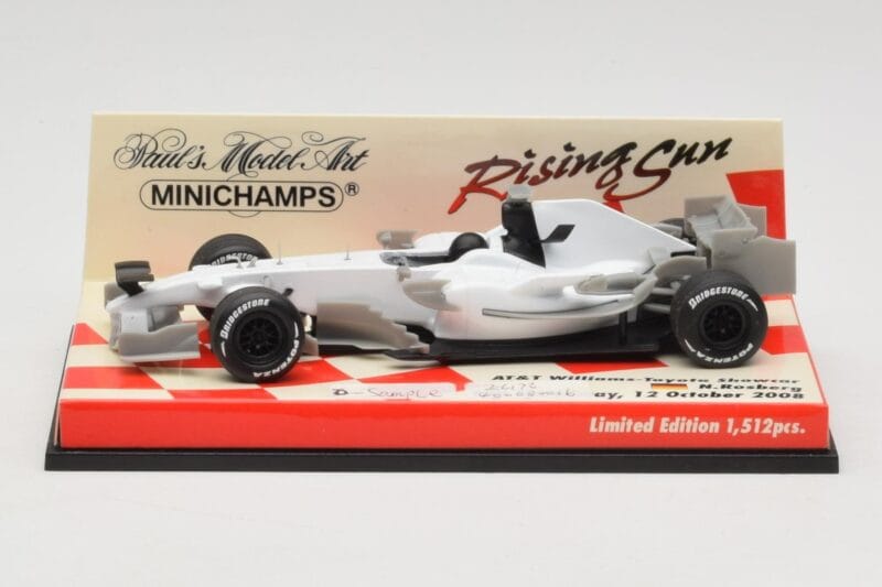 Williams Toyota FW29B #7 N. Rosberg Showcar 2008 Minichamps 1:43 403080177 Kov
