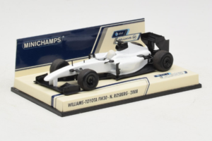 Williams FW30 Toyota #7 N. Rosberg Prototype F1 2008 Minichamps 1:43 400080007 Kov – obrázok 2 z 5