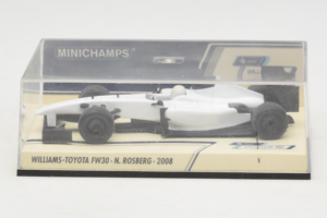 Williams FW30 Toyota #7 N. Rosberg Prototype F1 2008 Minichamps 1:43 400080007 Kov – obrázok 4 z 5