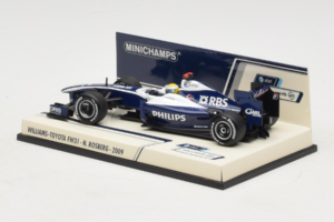 Williams FW31 Toyota #16 N. Rosberg F1 2009 Minichamps 1:43 400090016 Kov – obrázok 3 z 5