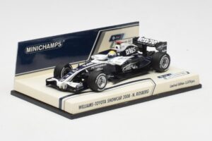 Williams FW30 Toyota Showcar #16 N. Rosberg F1 2008 Minichamps 1:43 400080077 Kov – obrázok 2 z 5