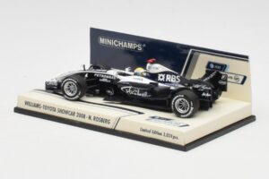 Williams FW30 Toyota Showcar #16 N. Rosberg F1 2008 Minichamps 1:43 400080077 Kov – obrázok 3 z 5