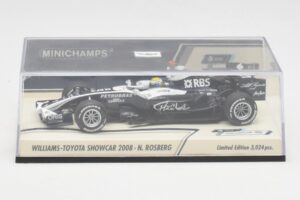 Williams FW30 Toyota Showcar #16 N. Rosberg F1 2008 Minichamps 1:43 400080077 Kov – obrázok 5 z 5