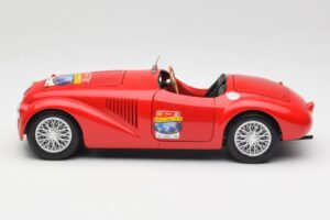Ferrari 166 MM Barchetta Červený Hot Wheels 1:18 B6054 Kov – obrázok 4 z 8