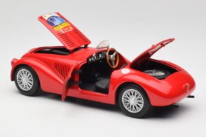 Ferrari 166 MM Barchetta Červený Hot Wheels 1:18 B6054 Kov – obrázok 5 z 8
