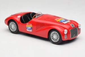 Ferrari 166 MM Barchetta Červený Hot Wheels 1:18 B6054 Kov – obrázok 6 z 8