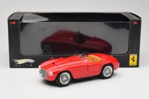 Ferrari 166 MM Červený Hot Wheels 1:18 L2989 Kov – obrázok 8 z 8
