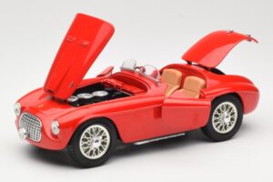 Ferrari 166 MM Barchetta Červený Hot Wheels 1:18 B6054-1 Kov – obrázok 2 z 8