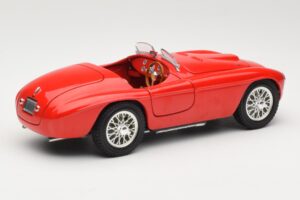 Ferrari 166 MM Barchetta Červený Hot Wheels 1:18 B6054-1 Kov – obrázok 3 z 8