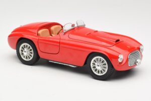 Ferrari 166 MM Barchetta Červený Hot Wheels 1:18 B6054-1 Kov – obrázok 6 z 8