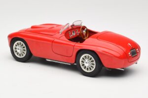Ferrari 166 MM Barchetta Červený Hot Wheels 1:18 B6054-1 Kov – obrázok 7 z 8