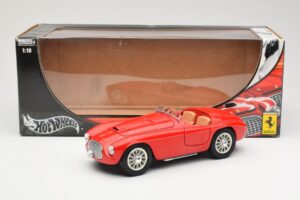 Ferrari 166 MM Barchetta Červený Hot Wheels 1:18 B6054-1 Kov – obrázok 8 z 8