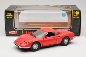 Ferrari Dino 246 GT Červený Anson 1:18 303597 Kov – obrázok 8 z 8