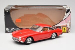 Ferrari 250 GT Berlinetta SWB Červený Hot Wheels 1:18 B6053 Kov – obrázok 8 z 8