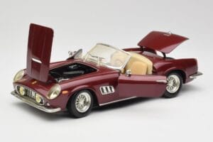 Ferrari 250 GT California Červený Hot Wheels 1:18 3401158 Kov – obrázok 2 z 8
