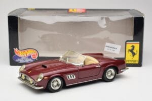 Ferrari 250 GT California Červený Hot Wheels 1:18 3401158 Kov – obrázok 8 z 8