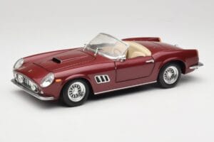 Ferrari 250 GT California Spider LWB Tmavo Červený Hot Wheels 1:18 25727 Kov