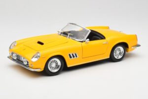 Ferrari 250 GT California Spider Žltý Hot Wheels 1:18 23905 Kov