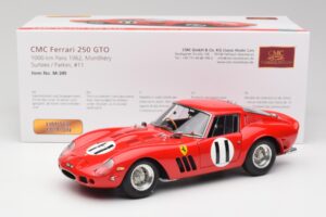 Ferrari 250 GTO #11 J. Surtees / M. Parkes Paris 1000km 1962 CMC 1:18 M-249 Kov – obrázok 6 z 6
