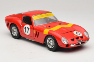 Ferrari 250 GTO #17 Bburago Sammlerborse Červený Bburago 1:18 3007-P1 Kov – obrázok 6 z 8