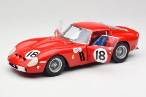 Ferrari 250 GTO #18 P. Rodriguez Daytona Continental 3 Hours Winner 1963 Kyosho 1:18 08438F Kov – obrázok 2 z 8