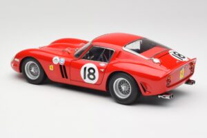 Ferrari 250 GTO #18 P. Rodriguez Daytona Continental 3 Hours Winner 1963 Kyosho 1:18 08438F Kov – obrázok 7 z 8