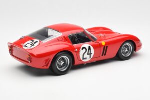 Ferrari 250 GTO #24 J. Blaton / G. Langlois 2nd 24 Hours of Le Mans 1963 Kyosho 1:18 08432C Kov – obrázok 3 z 8
