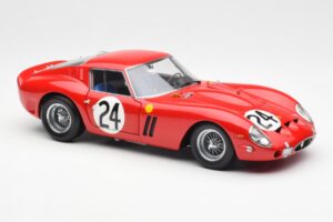 Ferrari 250 GTO #24 J. Blaton / G. Langlois 2nd 24 Hours of Le Mans 1963 Kyosho 1:18 08432C Kov – obrázok 6 z 8