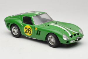 Ferrari 250 GTO #26 Zelený Biele Pruhy 1962 Bburago 1:18 3011-G3 Kov – obrázok 6 z 8