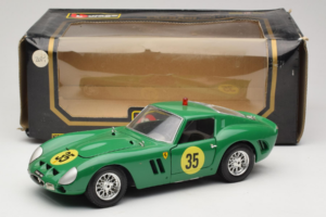 Ferrari 250 GTO #35 Zelený 1962 Bburago 1:18 3011-G2 Kov – obrázok 8 z 8
