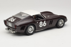 Ferrari 250 GTO #86 Čierny Bburago 1:18 3011-B1 Kov – obrázok 3 z 8
