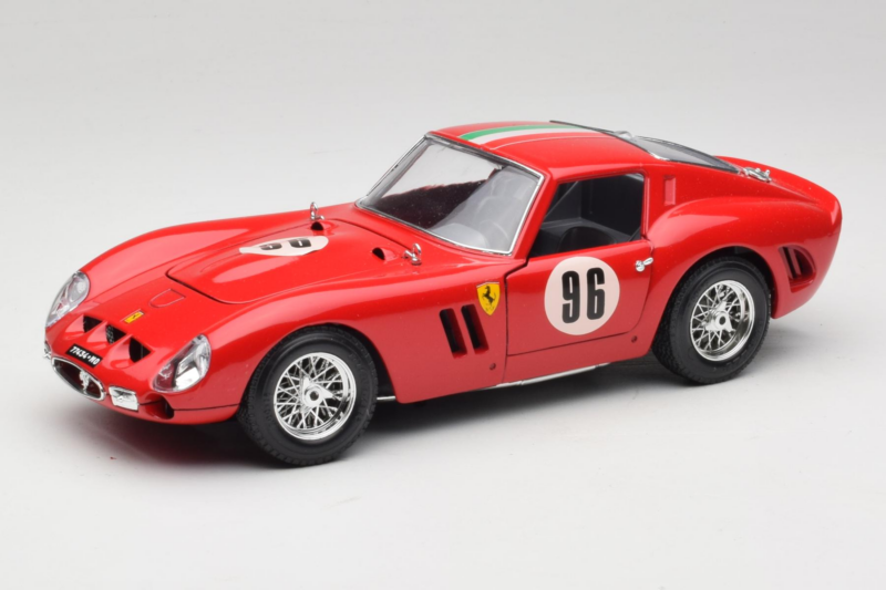 Ferrari 250 GTO #96 Červený 1962 Bburago 1:18 3011-N1 Kov
