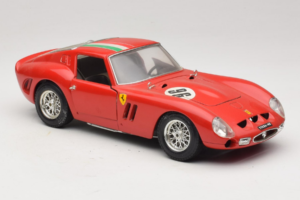 Ferrari 250 GTO #96 Červený Talianska Vlajka 1962 Bburago 1:18 3011-P2 Kov – obrázok 6 z 8