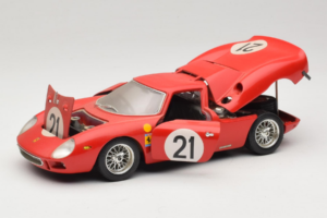 Ferrari 250 LM #21 M. Gregory / J. Rindt 24 Hours of Le Mans 1965 Bburago 1:18 3033-P2 Kov – obrázok 2 z 8
