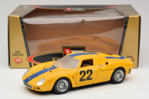 Ferrari 250 LM #22 Žltý 1965 Bburago 1:18 3333-Y1 Kov – obrázok 8 z 8