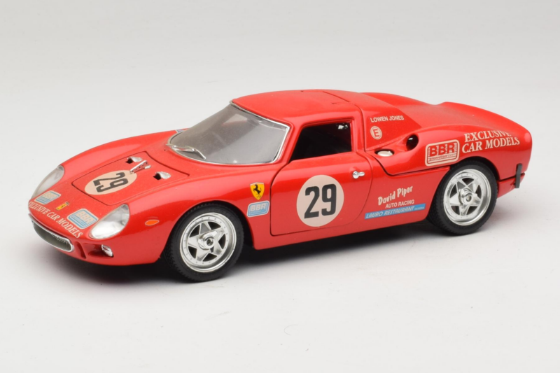 Ferrari 250 LM #29 Owens / Jones Monza 1992 Limitovaná Edícia Bburago 1:18 3033-P3 Kov
