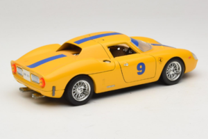 Ferrari 250 LM #9 Žltý 1965 Bburago 1:18 3033-Y1 Kov – obrázok 3 z 8