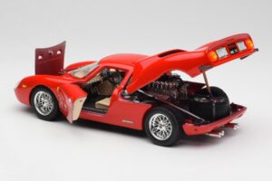 Ferrari 250 Le Mans Červený Bburago 1:18 3033 Kov – obrázok 5 z 8