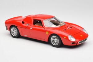 Ferrari 250 Le Mans Červený Bburago 1:18 3033 Kov – obrázok 6 z 8