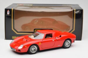 Ferrari 250 Le Mans Červený Bburago 1:18 3033 Kov – obrázok 8 z 8